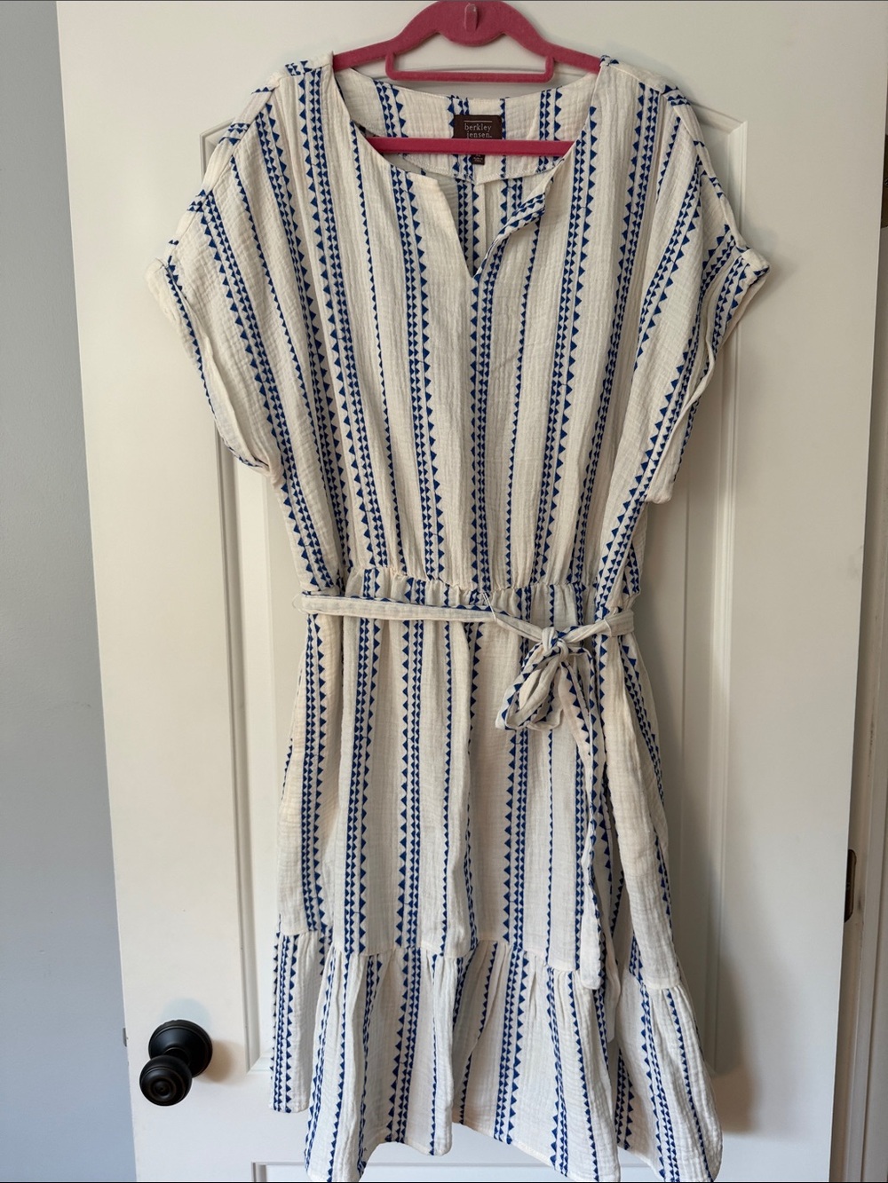 Lovely summer striped dress XL